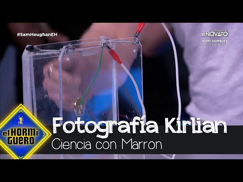 Marron trae el propulsor iónico y la fotografía Kirlian - El Hormiguero