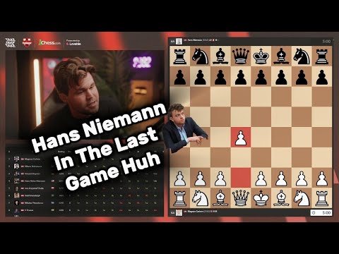 Magnus Carlsen vs Hans Niemann | Slav Defense | Titled Tuesday