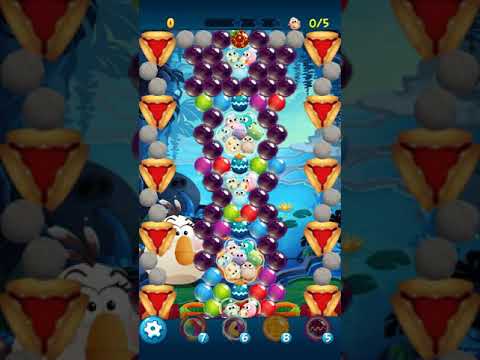 Angry Birds POP Bubble Shooter - Level 114. Gameplay Android walkthrough