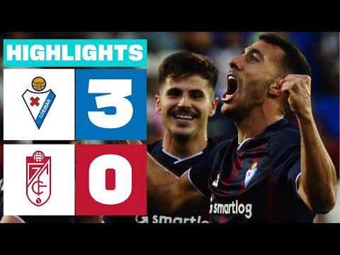 SD EIBAR 3 - 0 GRANADA CF | RESUMEN LALIGA HYPERMOTION