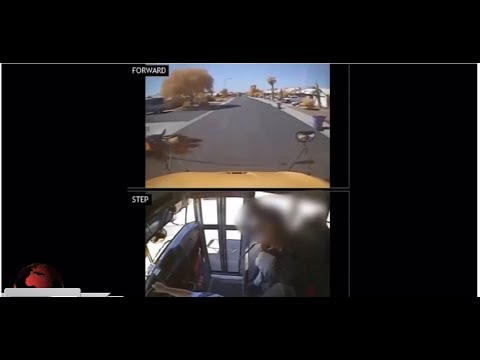 Bus driver slams brakes in anger, injures child then arrested (ASL - 10.11.19)