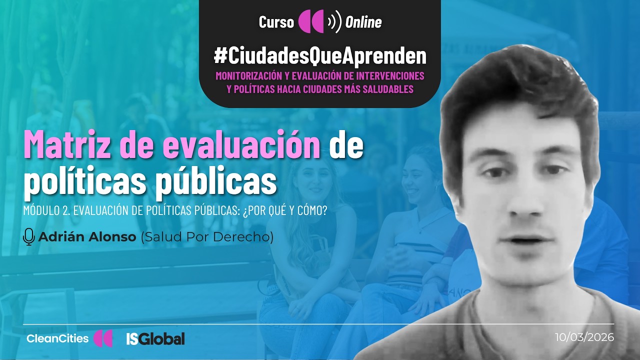 Matriz de evaluación de políticas públicas | #CiudadesQueAprenden 11