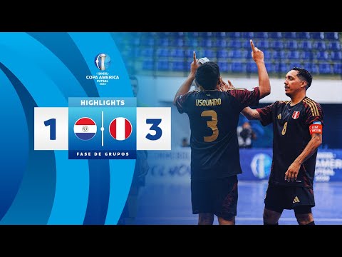 PARAGUAY 1-3 PERÚ | HIGHLIGHTS | CONMEBOL COPA AMÉRICA FUTSAL 2026™