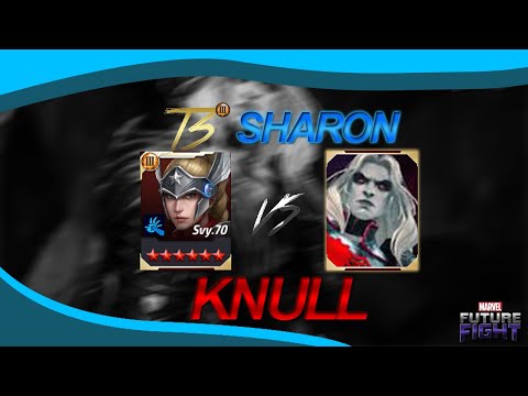 T3 Sharon vs New World Boss Knull | Marvel Future Fight