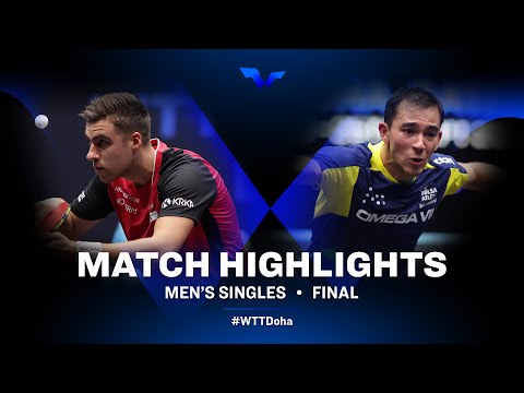 Darko Jorgic vs Hugo Calderano | WTT Star Contender Doha 2021 | Men's Singles | Final