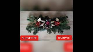 5 DECORAZIONI NATALIZIE A COSTO ZERO, CON PINO NATURALE/FAIDATE. 5 CHRISTMAS DECORATION DIY CRAFTS