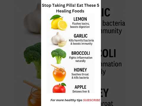 Stop Taking Pills! Eat These 5 Healing Foods 😱#healthtips #diettips