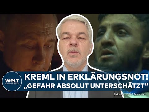 MOSKAU: IS-Anschlag hat Putin kalt erwischt! Verzweifelte Schuldzuweisung an die Ukraine
