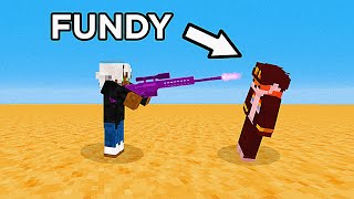 Minecraft Sniper vs Fundy!