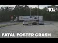 Driver dies after vehicle collides with tractor-trailer in Foster