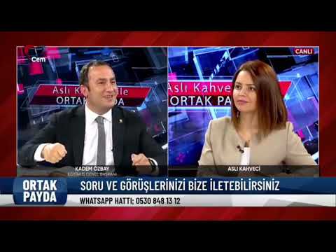 Genel Başkanımız Kadem Özbay, Cem Tv`de Aslı Kahveci ile Ortak Payda programının canlı yayın konuğu oldu, gündeme dair açıklamalarda bulundu.17/07/2023 | EĞİTİM İŞ