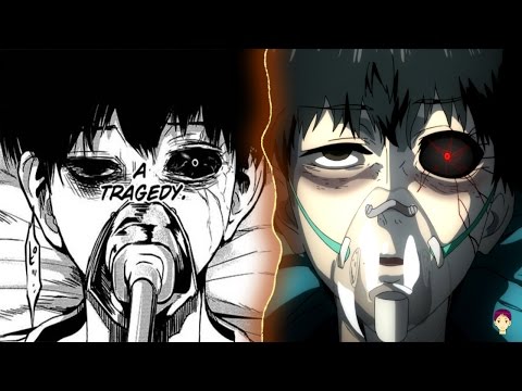 Tokyo Ghoul Chapter 1 Manga and Anime Comparison Review 東京喰種-トーキョーグール-