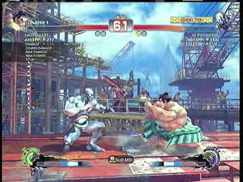 SSF4AE:  E. Honda (takehiko331)  vs.  Seth (Id POONGKO) SD
