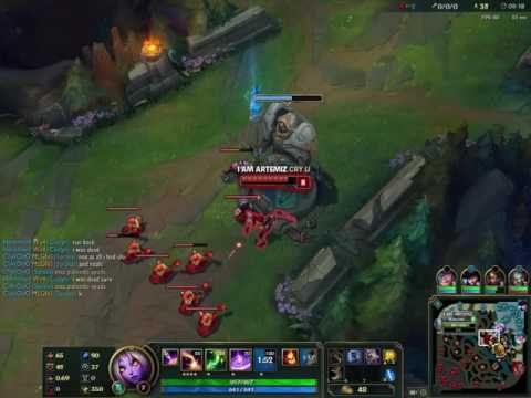 Soraka mid vs Katarina S6 (TrollPicks)