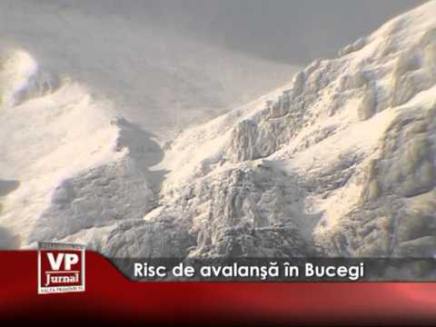 Risc de avalanşă în Bucegi