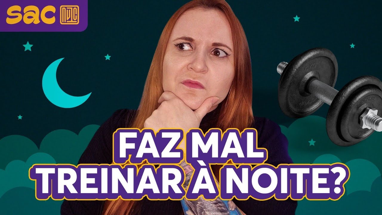 Fazer exercícios a noite atrapalha o sono?