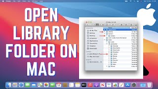 How to Find the Library Folder on Mac  | How To Open Library Folder on Mac OS