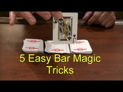 5 Easy Bar Magic Tricks Epic Cool Simple Magic Trick