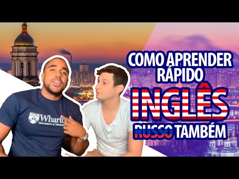 Como aprender INGLÊS RÁPIDO (e RUSSO também) com Andrei Tucano