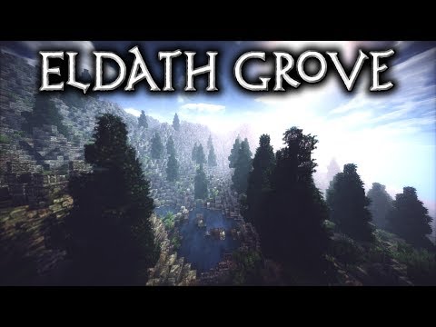 Minecraft: Eldath Grove - Ep3 Adding in a forest (Let's Build)