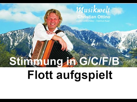 Flott aufgspielt in G/ C/F/B - 1. Lernvideo - Musikwelt - Christian Ottino (c) 2021