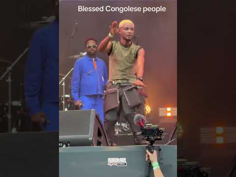 The king of the jungle Werrason and his Wenge Musica Maison Mere live at Live at couleur Café 🇧🇪