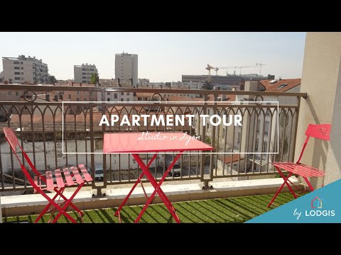 Apartment Tour // Furnished  31.5m2 in Lyon – Ref : 1L321331