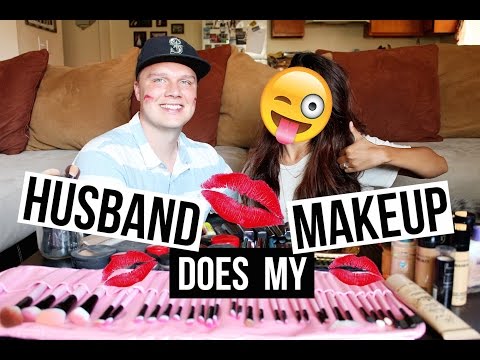 Husband Does My Makeup | Ariel Hamilton Video