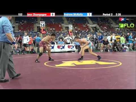Cadet 152 - Jose Champagne (Illinois) vs. Andrew McNally (Ohio)
