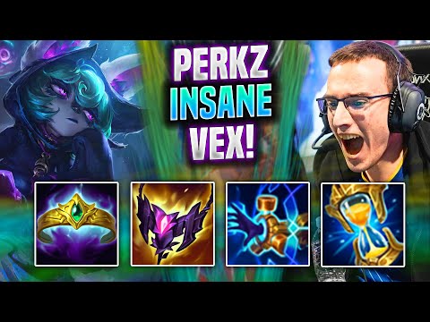 PERKZ IS INSANE WITH VEX NEW ITEMS! - VIT Perkz Plays Vex Mid vs Zed! | Preseason 2022