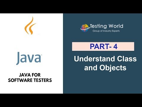 Java for Software Testers: Understand Class and Objects Video