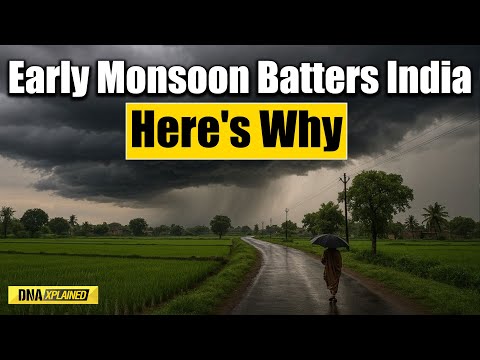 Monsoon 2025: Why The Monsoon Arrived Early In India This Year: Key Factors Explained | Mumbai Rains