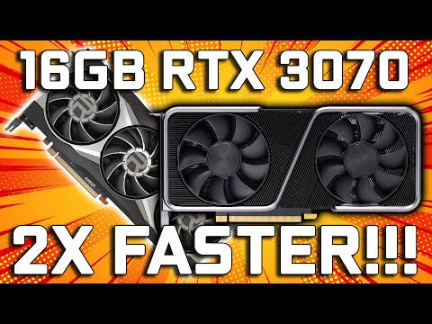 16GB Nvidia RTX 3070 Benchmarks & GPUs Get 2x Faster