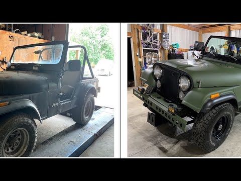 My 1978 Jeep CJ5 \\"SARGE\\" modifications