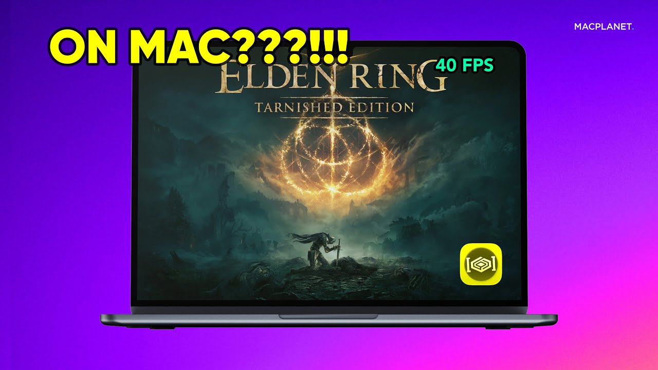 Playing Elden Ring on my MacBook Air