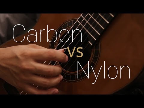 Cavatina - Carbon vs Nylon strings comparison on the Classical guitar 클래식기타 카본줄과 나일론줄 비교