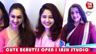 actress meena inaugurates the lash studioin  krish
