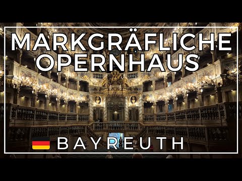 Einblick in die Markgräfliche Oper Bayreuth mit Blick hinter die Kulissen – UNESCO-Welterbe – Deu...