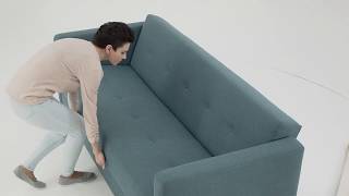 Tibor Click Clack Sofa Bed with Storage