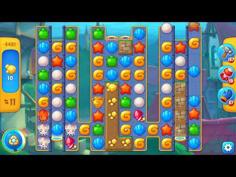 Fishdom level 4461 🐠 Playrix HD