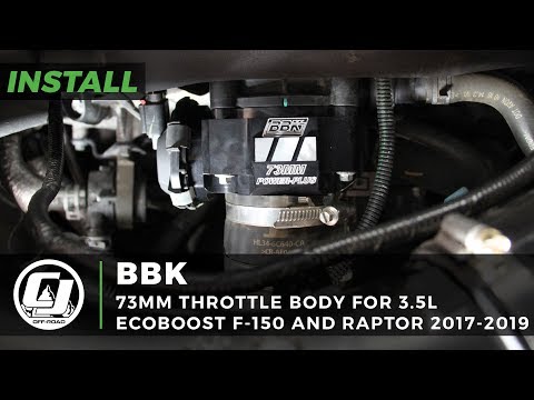 2017-2019 Ford F-150 Raptor Install | BBK 73MM Throttle Body