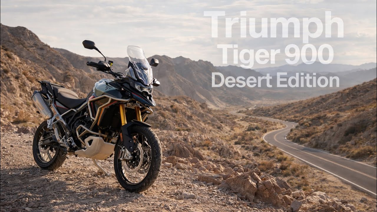 Triumph Tiger 900 Desert Edition: CHE MOTO!