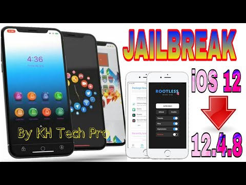 NEW UPDATED - ROOTLESS - How to jailbreak iPhone iOS 12 - 12.4.8