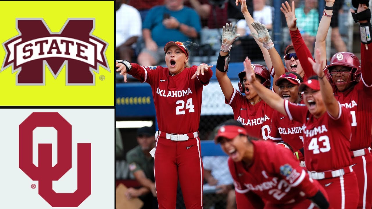 Oklahoma vs Mississippi State |  Game Final | Apr 20, 2025 | College Softball Today