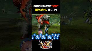 思わず二度見してしまう…【モンスターハンターXX/モンスターハンターダブルクロス/紅兜アオアシラ】#Shorts