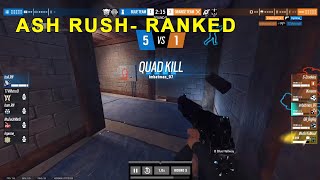 Enemy team did not expect this - Ranked - Rainbow Six