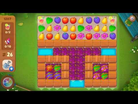 Gardenscapes level 1287