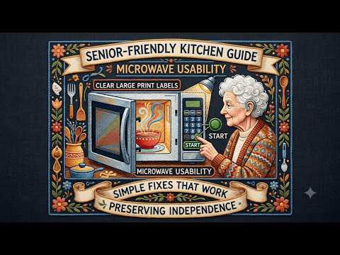 Senior-Friendly Microwave Accessibility and Safety Guide