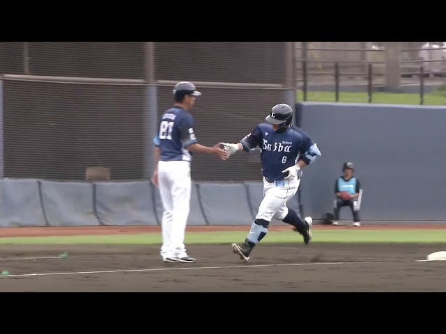 【ファーム】すんごいパワー!! ライオンズ・渡部健人 外野ネット直撃の特大ホームラン!! 2024年6月13日 北海道日本ハムファイターズ 対 埼玉西武ライオンズ