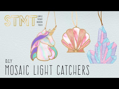 How to Make Your Own STMT DIY Crystal Window Art | DIY Window Art